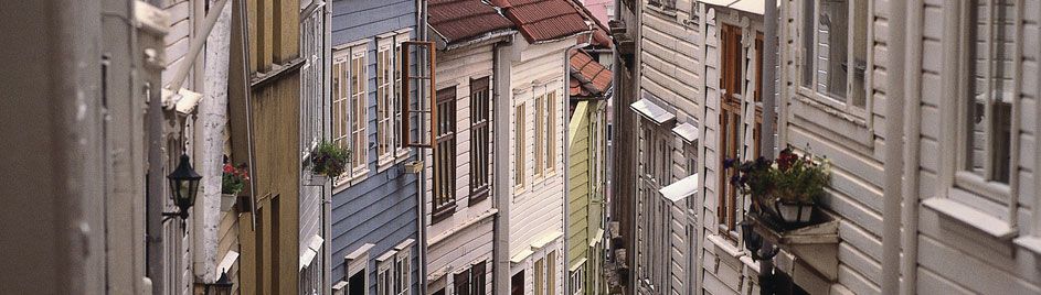 Wooden houses in Bergen Wooden houses in Bergen
